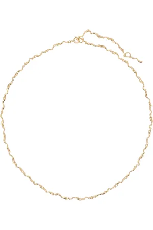 Maria Black Gold Ramen Necklace
