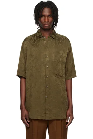 SONG FOR THE MUTE Khaki S/S Oversized Shirt