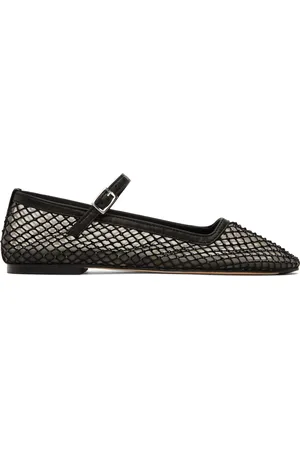 Miista Black Vanita Ballerina Flats