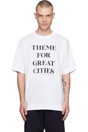 DRIES VAN NOTEN White Theme Song T-Shirt
