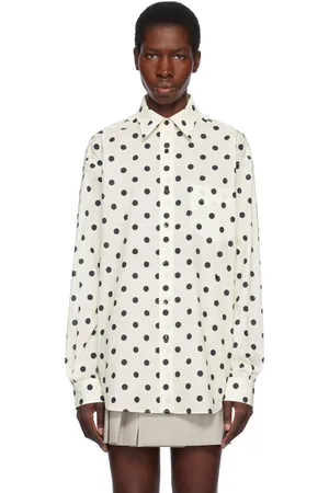 Moschino Off-White Allover Polka Dots Shirt