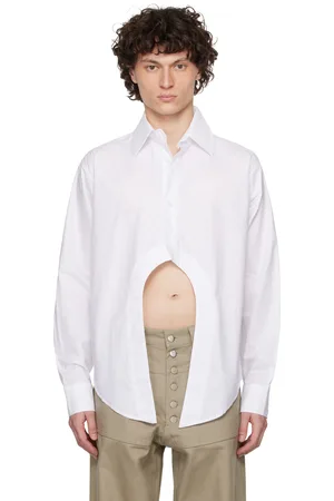 Kennel & Schmenger SSENSE Exclusive White Geir Shirt