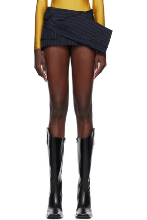 pushBUTTON Navy Jacket Micro Skort