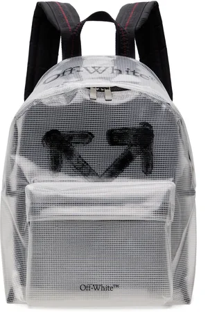 OFF-WHITE Transparent Ripstop Heritage Backpack