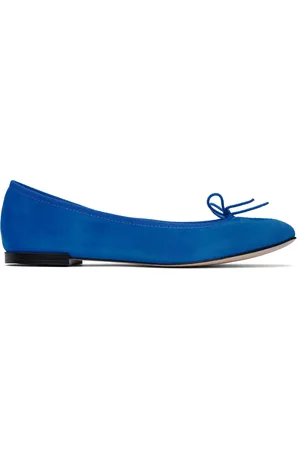 Repetto SSENSE Exclusive Blue Cendrillon Ballerina Flats