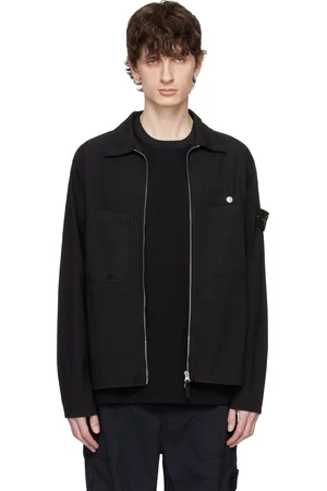 Stone Island Black Mil-Spec Stretch Ripstop-TC Jacket