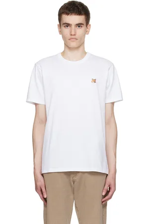 Maison Kitsuné White Fox Head T-Shirt