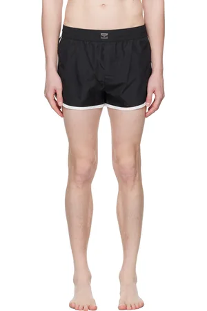 Dolce & Gabbana Black Tag Swim Shorts