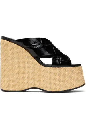 PARIS TEXAS Black Mara Mules