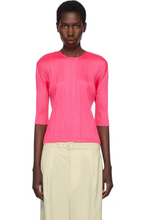 PLEATS PLEASE ISSEY MIYAKE Pink Monthly Colors March Top
