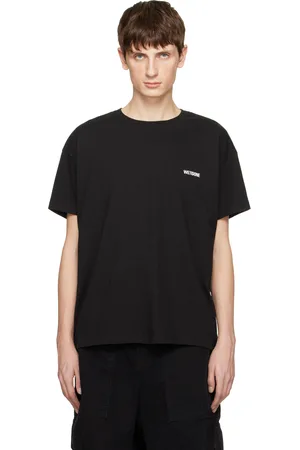 We11 Done Black Printed T-Shirt