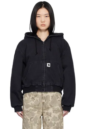 Carhartt Black OG Active Denim Jacket