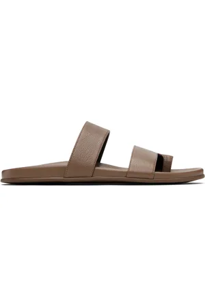 The Row Brown Hugh Sandals