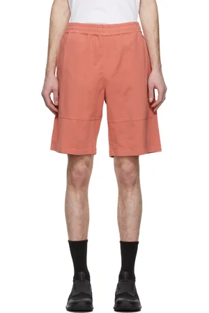 Ermenegildo Zegna Pink Solid French Terry Shorts