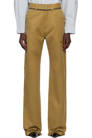 MARTINE ROSE Khaki Carpenter Trousers