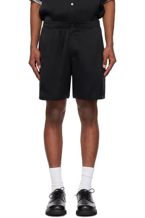 Le PÈRE Black Double Pocket Shorts
