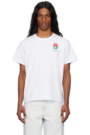Le PÈRE White Flower T-shirt