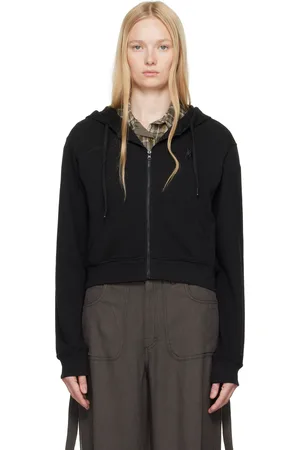 OPEN YY Black Lounge Zip Hoodie