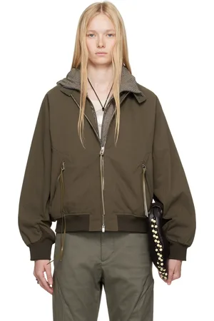 Post Archive Faction PAF Khaki 8.0 Center Bomber Jacket