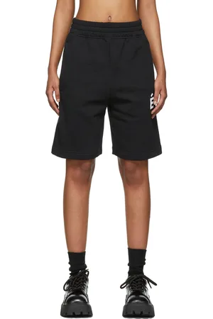 Etudes Black Tempera Patch Shorts