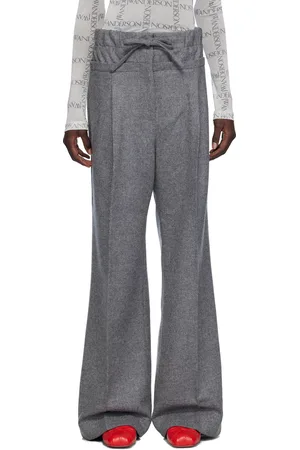 J.W.Anderson Gray Double Waist Trousers