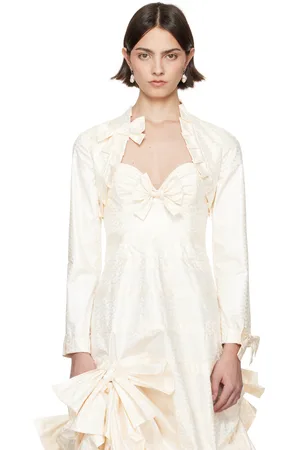 SUPER YAYA SSENSE Exclusive Bridal Capsule Bolero Cardigan