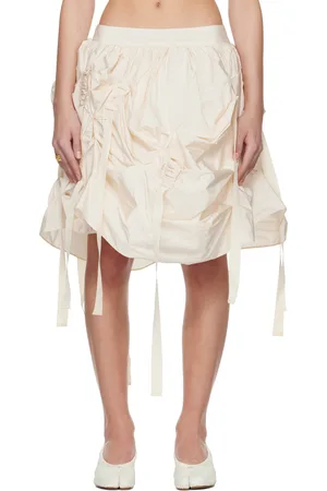 Renaissance Renaissance SSENSE Exclusive Bridal Capsule Versailles Midi Skirt