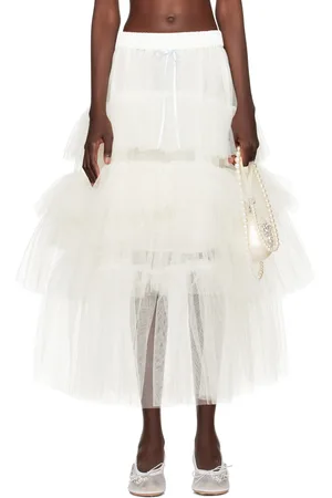 Simone Rocha SSENSE Exclusive Bridal Capsule Tutu Maxi Skirt