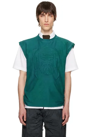 YAKU Blue Fossil Tank Top