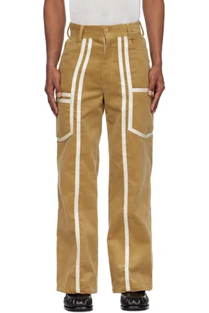 Stanley Beige Corduroy Cargo Pants