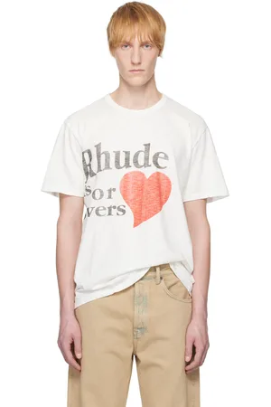 Rhude White Slub 