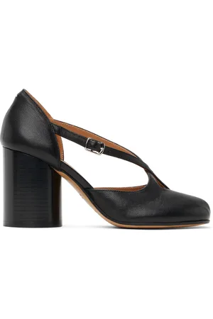 Maison Margiela Black Tabi Pump Sandal Heels