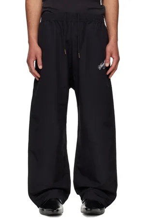 Willy chavarria Black Ruff Rider Track Pants