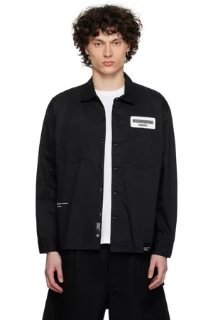NEIGHBORHOOD Black Classic Work Shirt