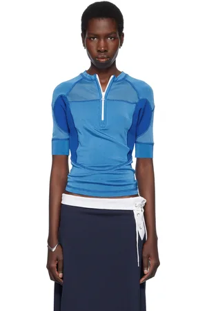 Julie Kegels Blue Wetsuit Top