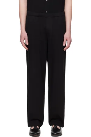 Lady White Co. Black Belted Jersey Lounge Pants