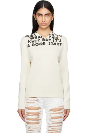Maison Margiela Off-White SIDA Print Sweater