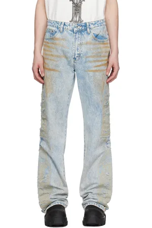 Who Decides War Blue Mechanic Signature Jeans