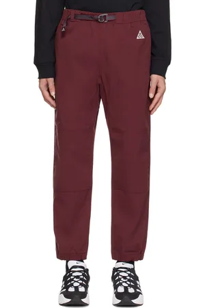 Nike Burgundy Trail Trousers