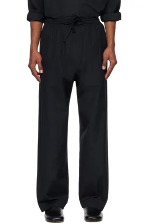LEMAIRE Black Pyjama Trousers