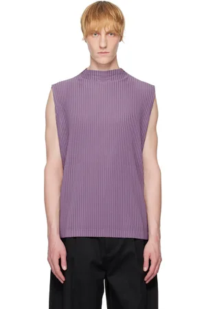 Issey Miyake Purple Monthly Color April Tank Top