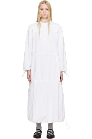 YMC White Carter Maxi Dress