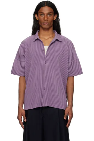 Issey Miyake Purple Monthly Color April Shirt