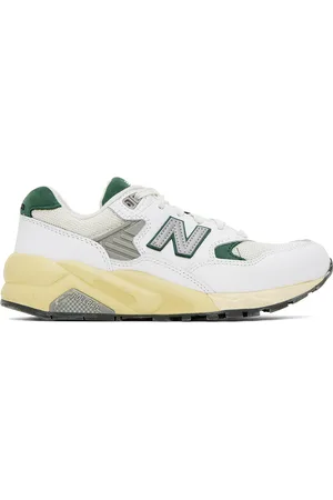 New Balance White 580 Sneakers