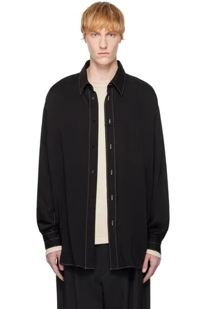 LEMAIRE Black Loop Shirt
