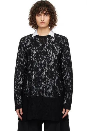 Comme des Garçons Black Raschel Lace T-shirt