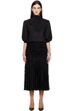 Nicklas Skovgaard Black Terra Midi Dress