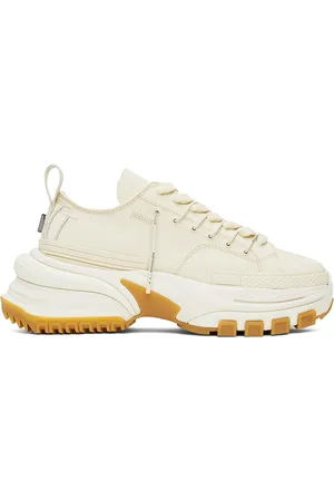 WOOYOUNGMI Off-White Double Lace Sneakers