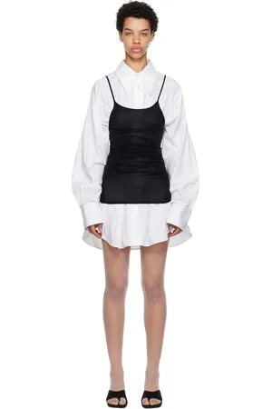 Maison Margiela White & Black Layered Shirt
