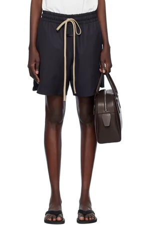FEAR OF GOD Navy Wool Classic Shorts